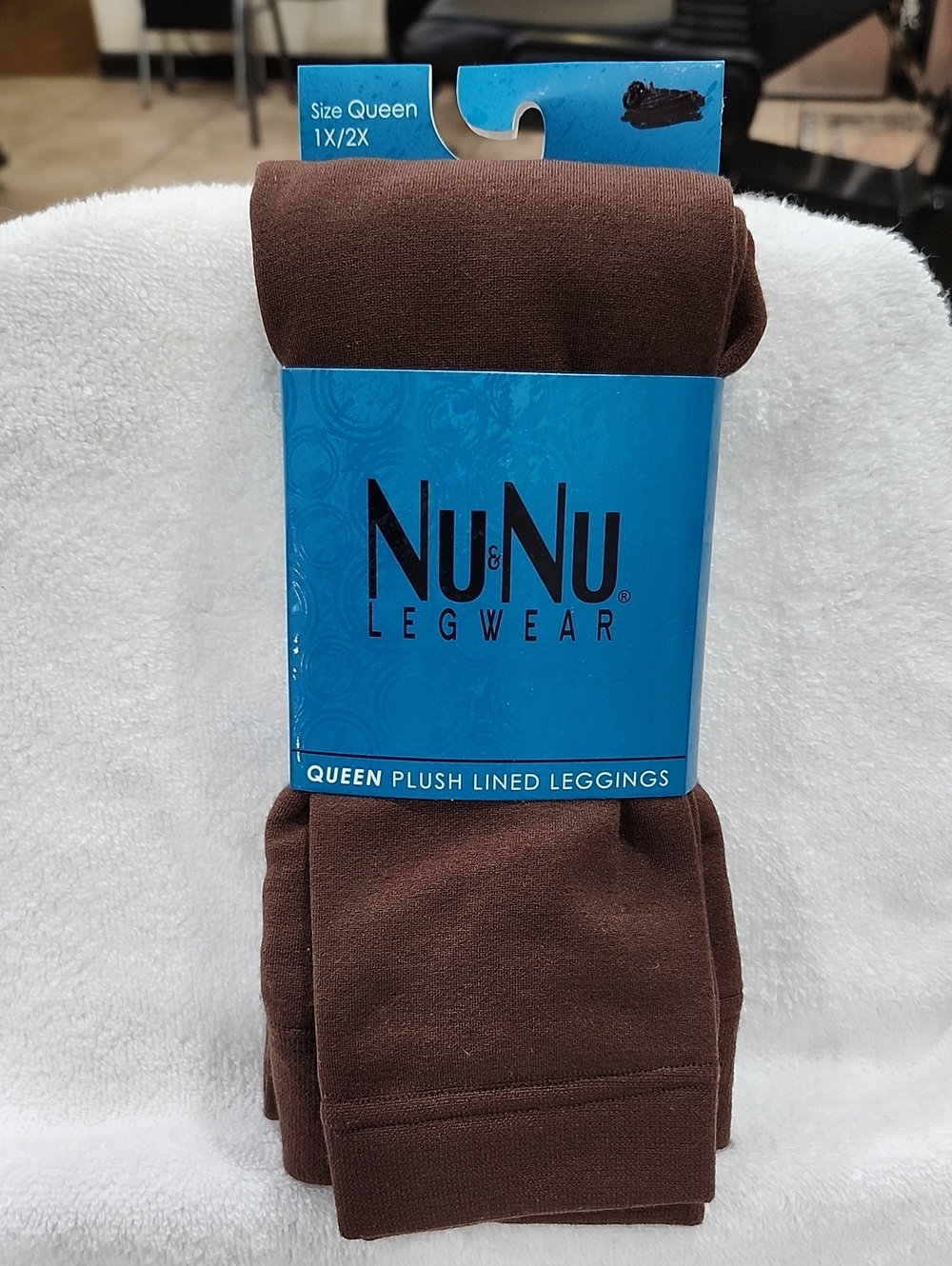 NUNU LEGWEAR QUEEN PLUSH-LINED LEGGINGS